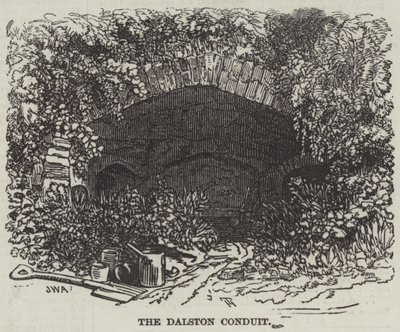The Last of the Old London Conduit, Dalstonban, a Hackney plébánián alkotó: English School